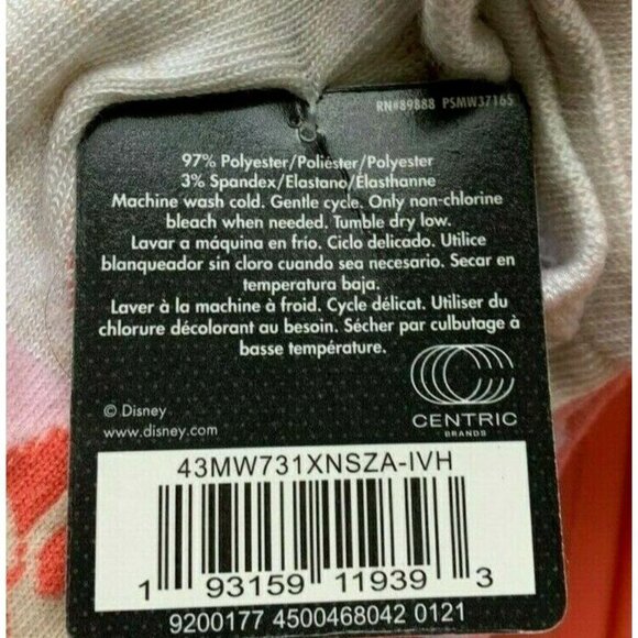 Disney Pink Assorted Minnie Mouse Graphic Collection No-Show Socks-10 Pk - Picture 5 of 5